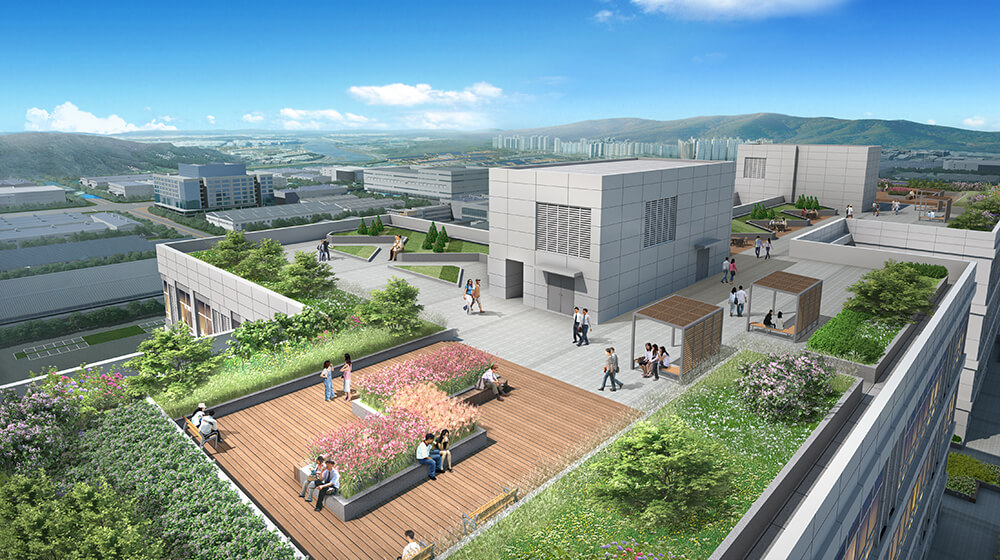 가온비즈타워 전경